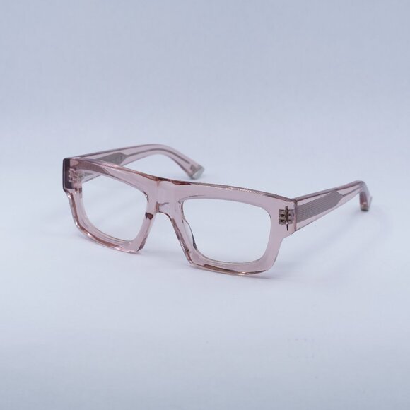 🕶️ New Gucci GG1926S 015 Sunglasses - Transparent Pink Frame, Clear Lenses - Picture 1 of 11